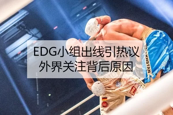 EDG小组出线引热议 外界关注背后原因